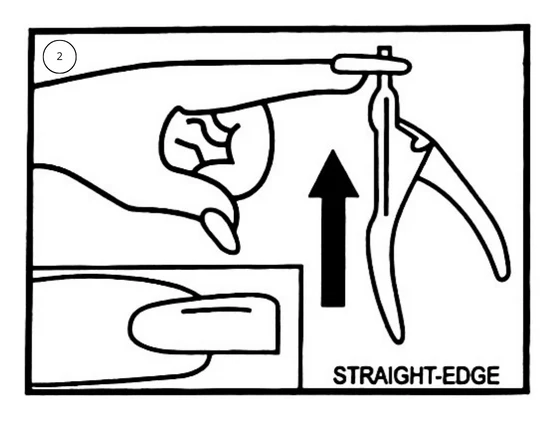 Coupe ongle pour capsules couleur argent - Image 3